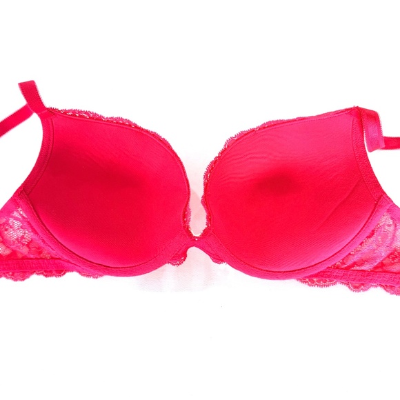 Victoria's Secret Dream Angels Pink and Cream Push-up Bra. Size 36C. - Picture 6 of 10